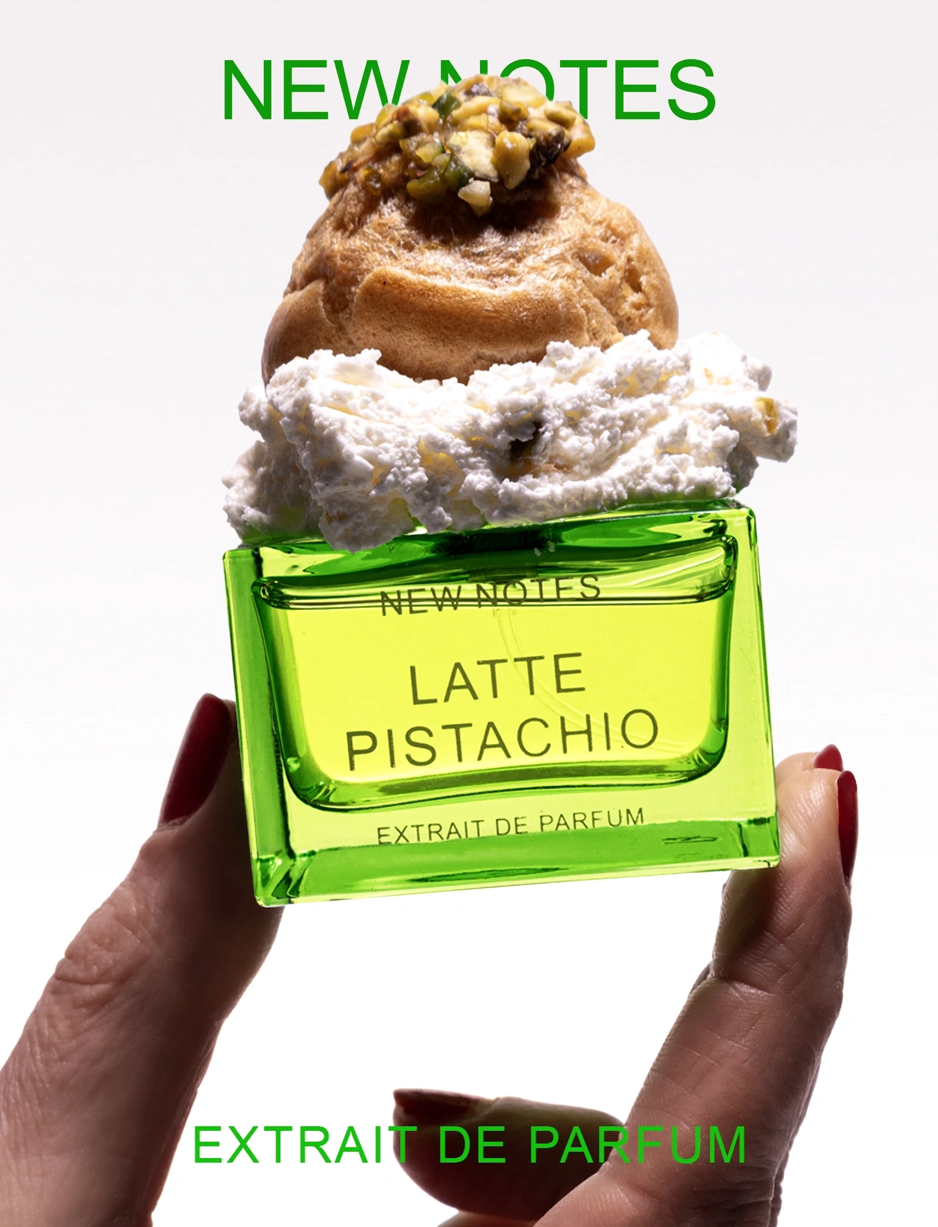 New Notes Latte Pistachio Extrait De Parfum 50 ml, 50 ml, Nude, Parfume > Eau De Parfum, Dame