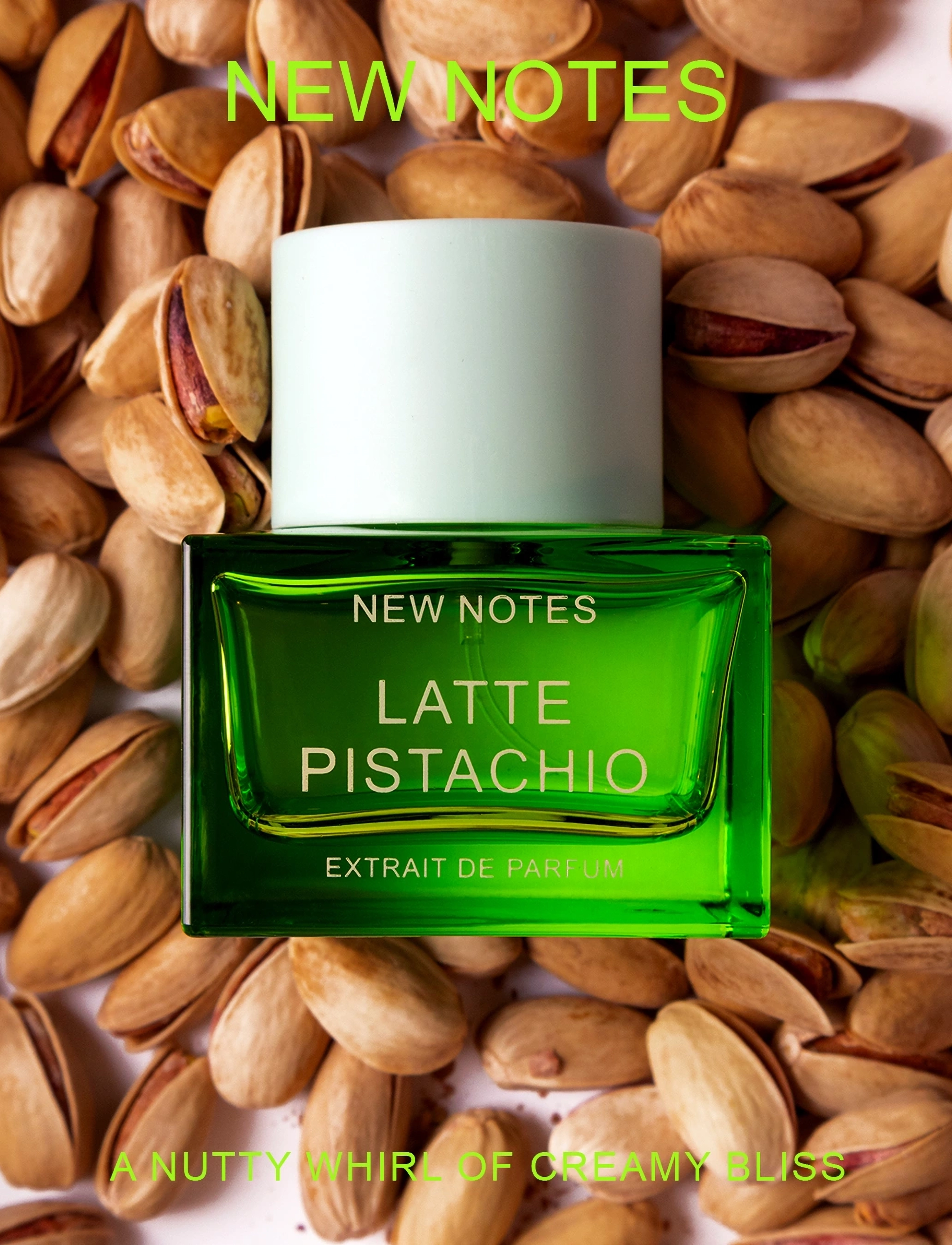 New Notes - LATTE PISTACHIO  EXTRAIT DE PARFUM 50 ML - till honom  - clear - 2