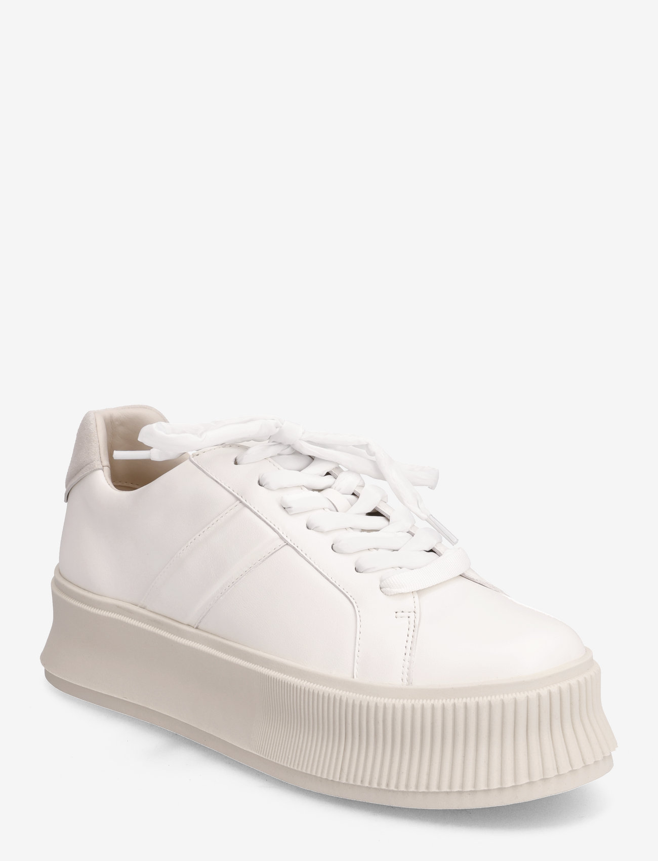 NEWD.Tamaris - Woms Lace-up - låga sneakers - white/cream - 0