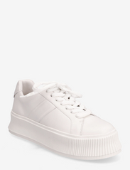 NEWD.Tamaris - Woms Lace-up - niedrige sneakers - white uni - 0
