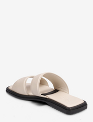 NEWD.Tamaris - Woms Slides - flache sandalen - cream/black - 2