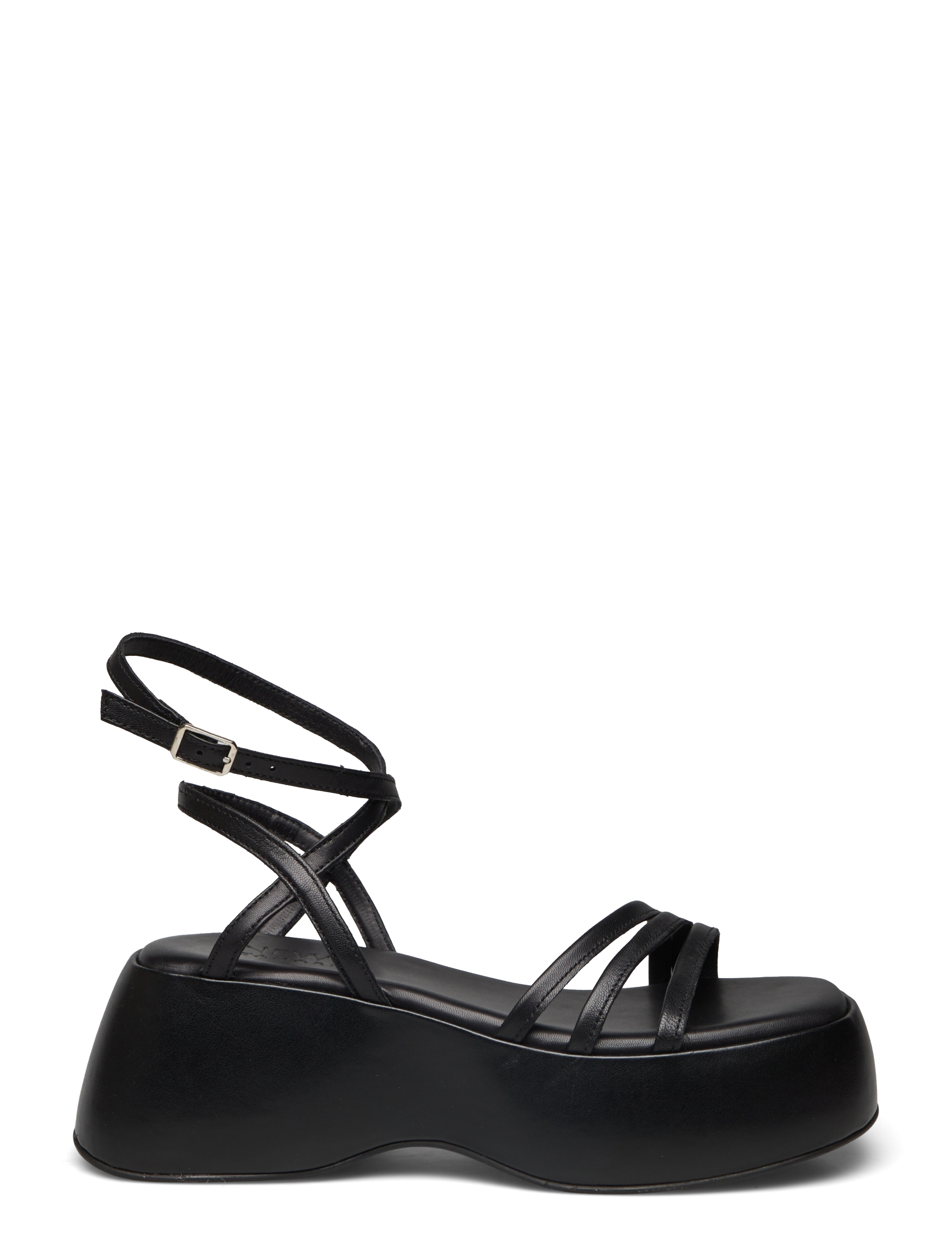 NEWD.Tamaris - Woms Sandals - platvorm sandaalid - black uni - 1