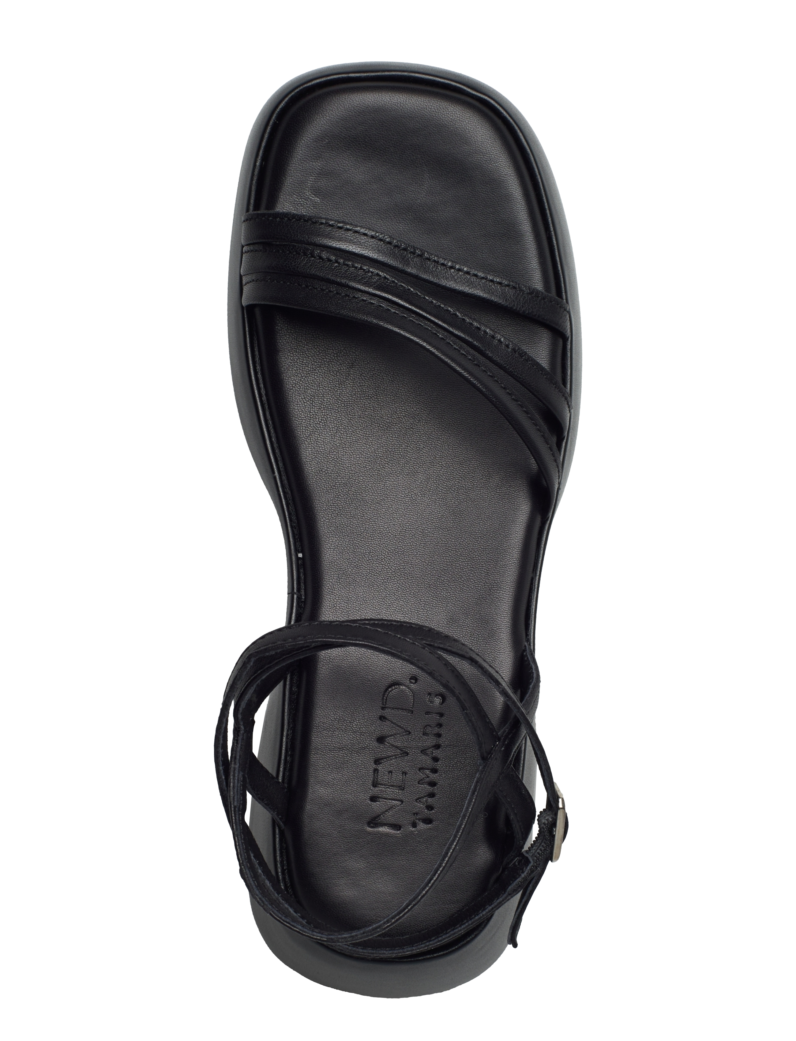 NEWD.Tamaris - Woms Sandals - platformsandaler - black uni - 3