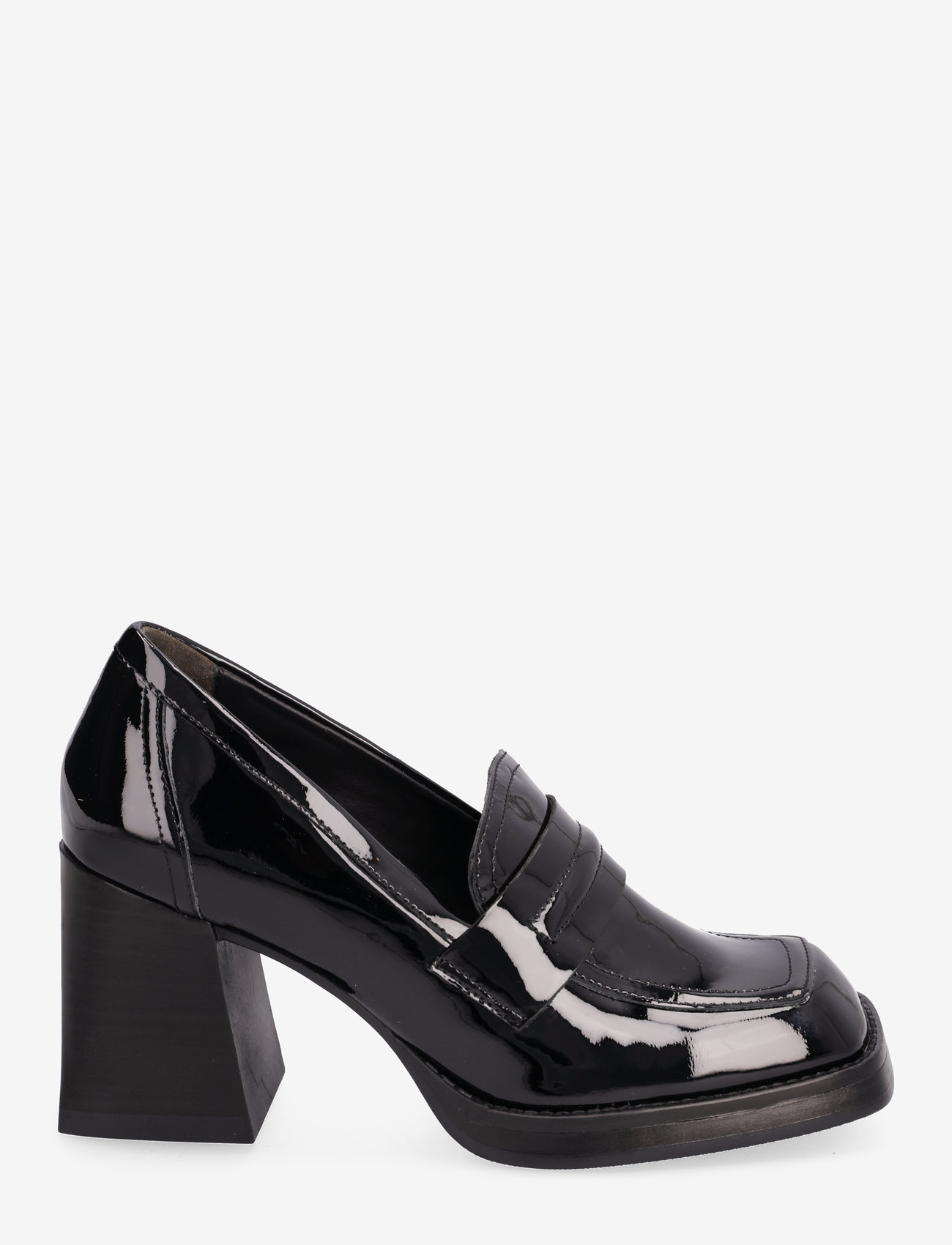 NEWD.Tamaris - Women Slip-on - loafer mit absatz - black patent - 1
