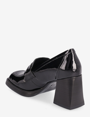 NEWD.Tamaris - Women Slip-on - loafers med klack - black patent - 3