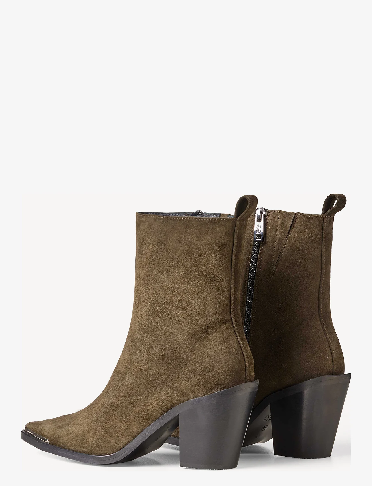 NEWD.Tamaris - Women Boots - høye hæler - olive - 1