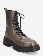 NEWD.Tamaris - Women Boots - geschnürte stiefel - olive - 0