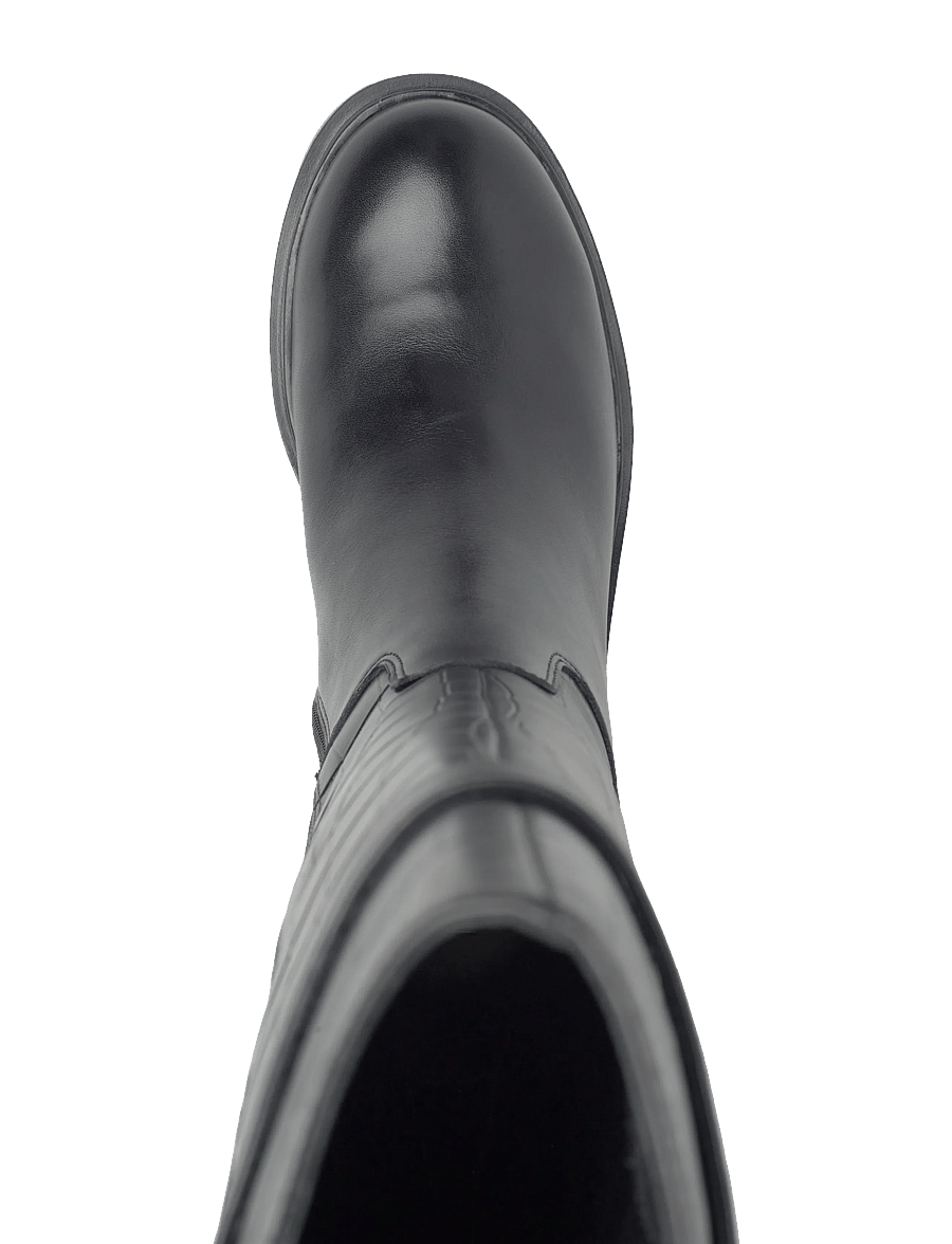 NEWD.Tamaris - Women Boots - langskaftede støvler - black croco - 3