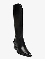NEWD.Tamaris - Women Boots - cowboylaarzen - black leather - 0