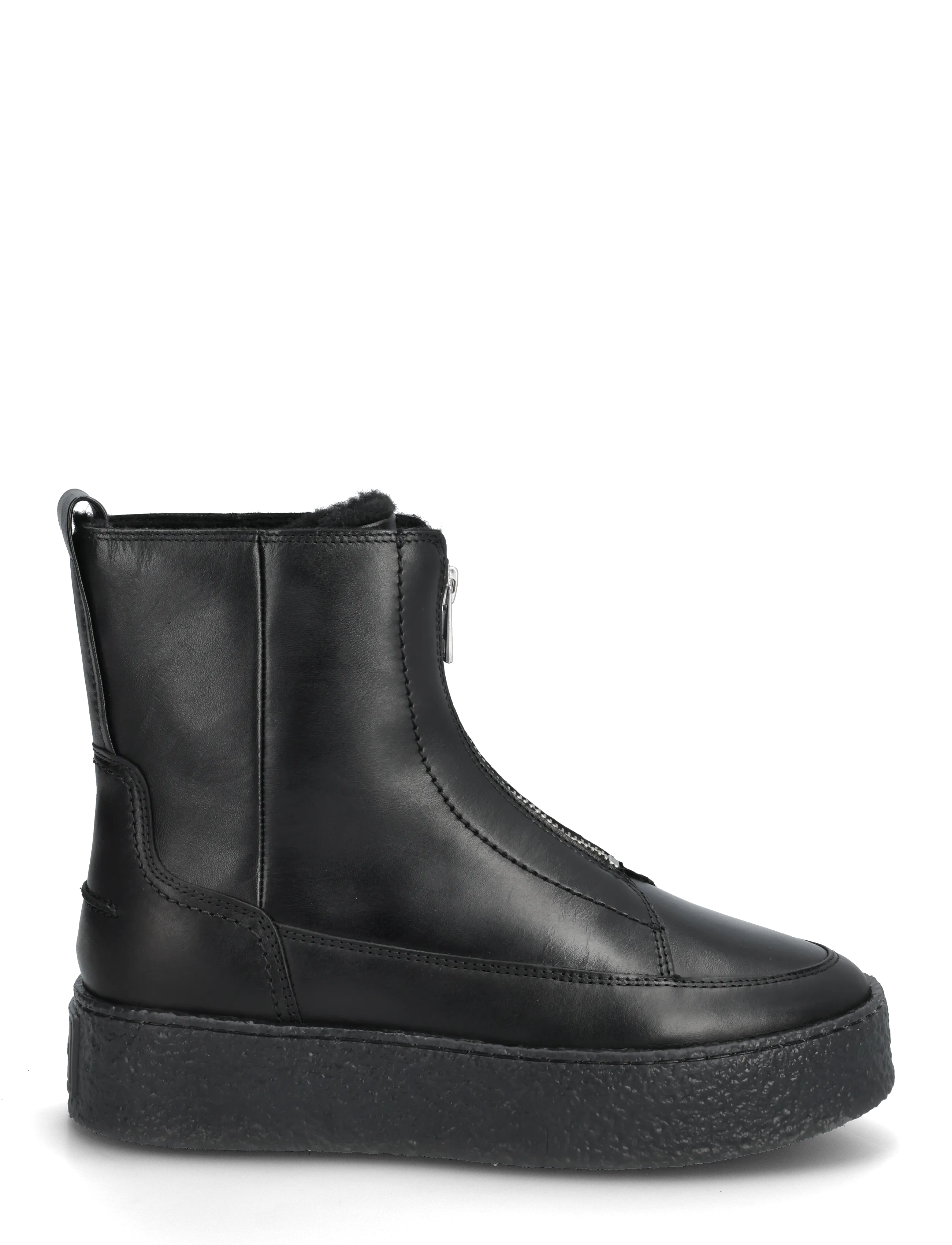 NEWD.Tamaris - Women Boots - lygiapadžiai aulinukai iki kulkšnių - black leather - 1