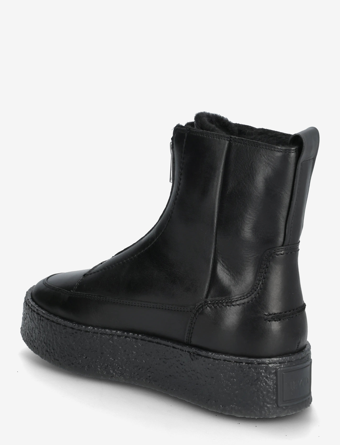 NEWD.Tamaris - Women Boots - flade ankelstøvler - black leather - 2