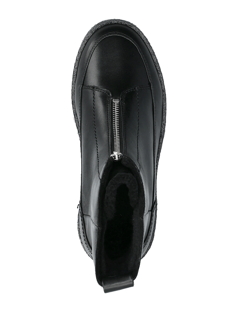 NEWD.Tamaris - Women Boots - flade ankelstøvler - black leather - 3