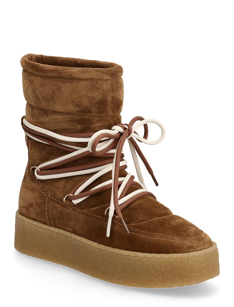 NEWD.Tamaris - Women Boots - teddyfell boots - cognac - 0