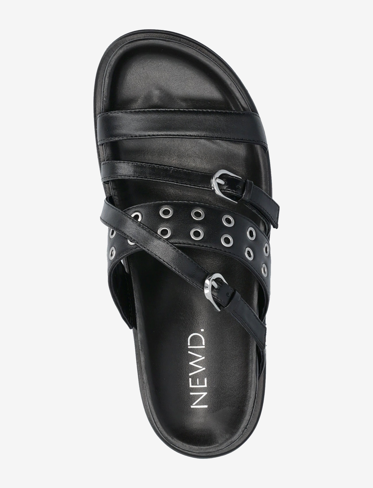 NEWD.Tamaris - Women Slides - flache sandalen - black - 3