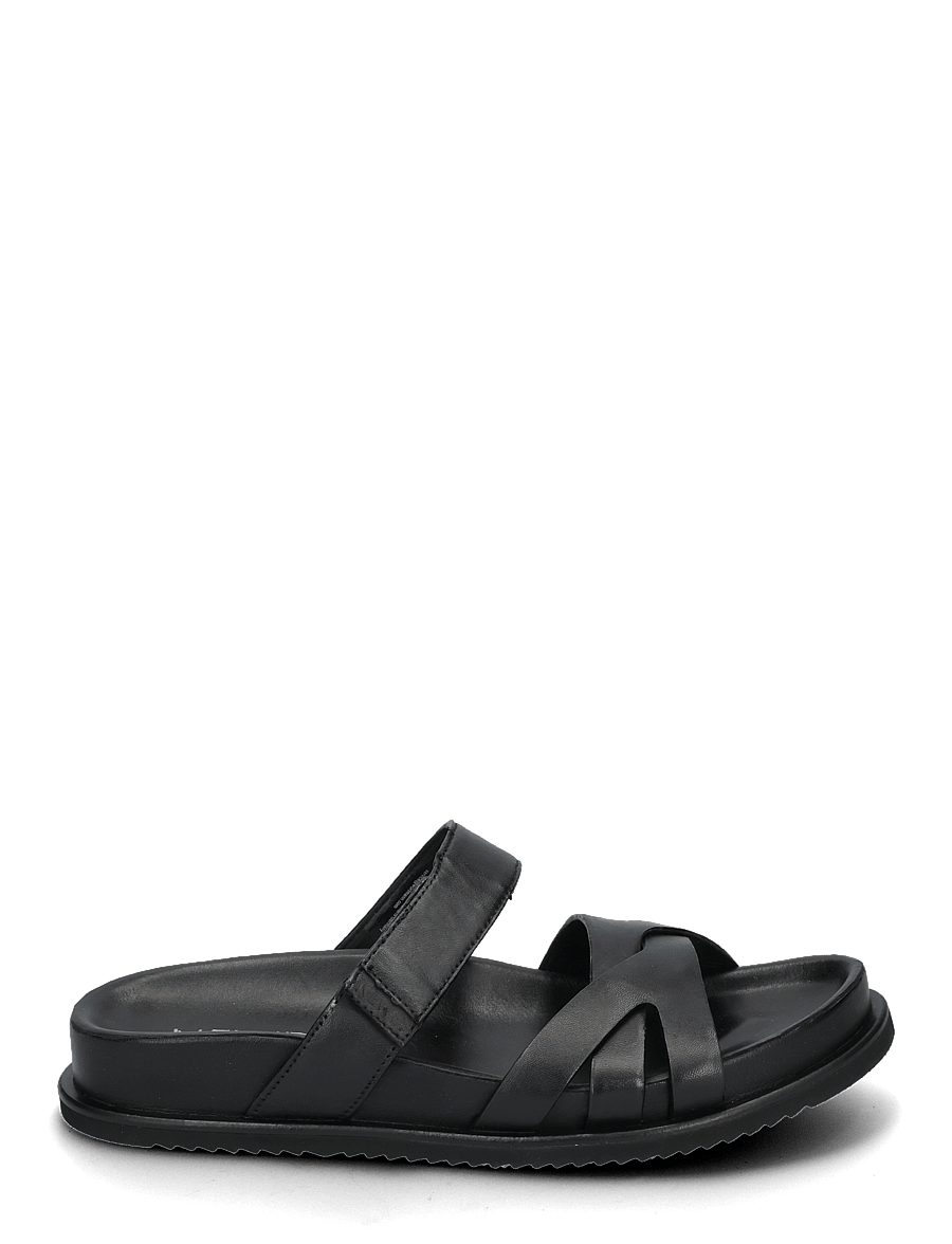 NEWD.Tamaris - Women Slides - flache sandalen - black - 1