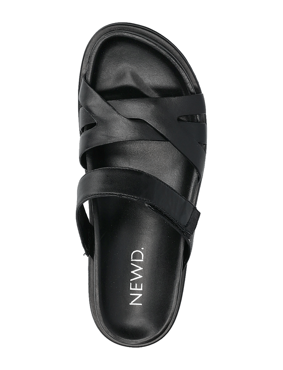 NEWD.Tamaris - Women Slides - flache sandalen - black - 3