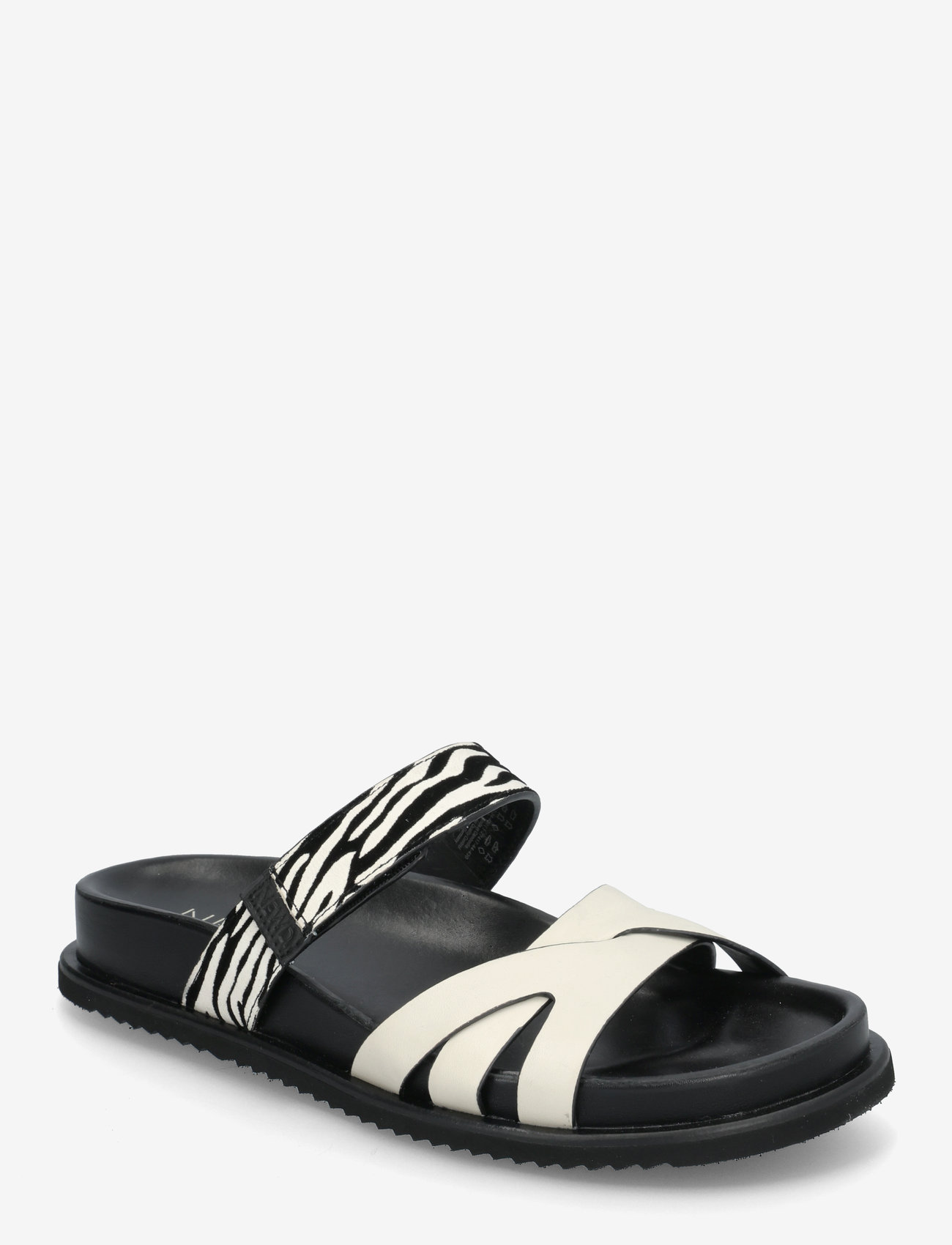 NEWD.Tamaris - Women Slides - platta sandaler - ivory comb - 0