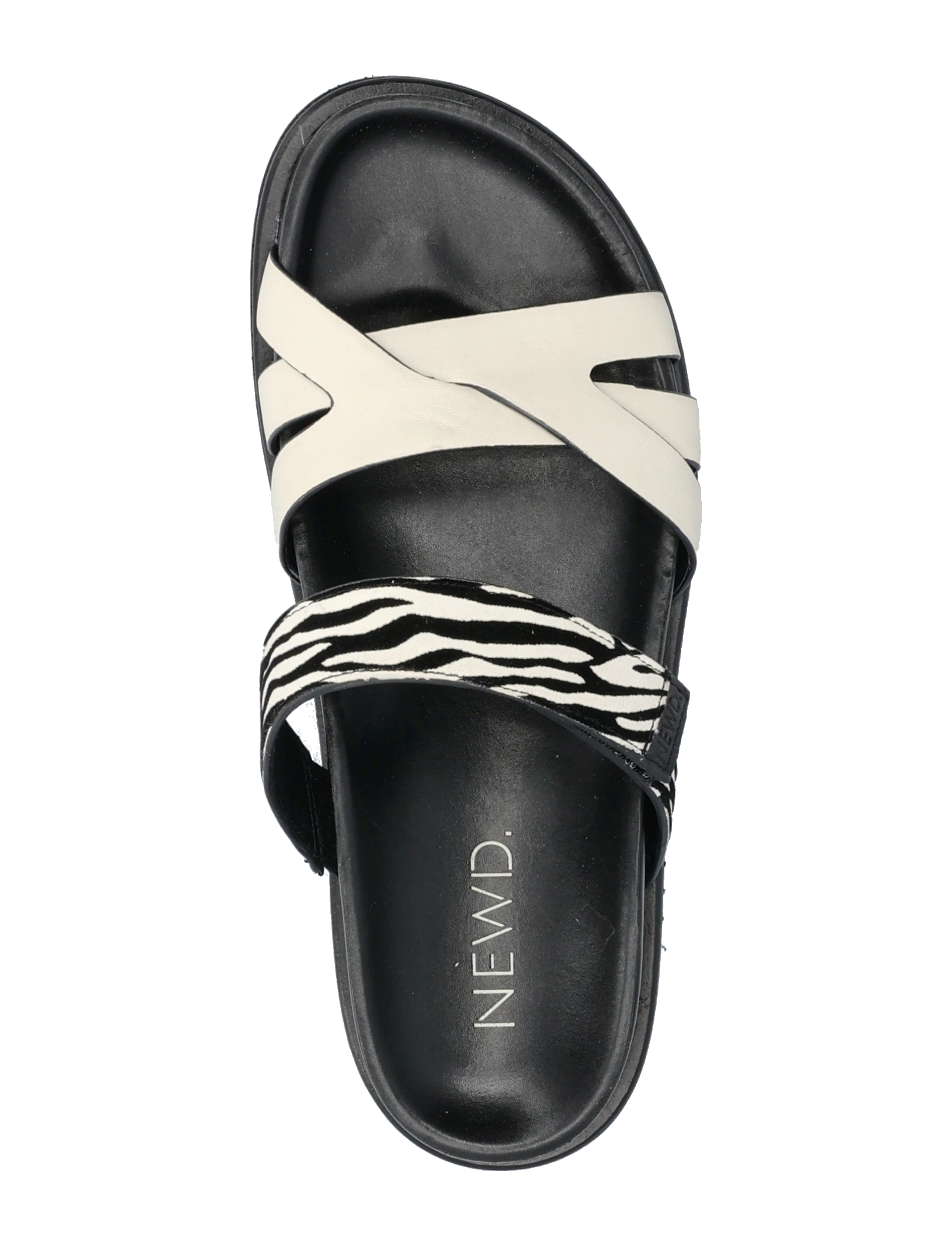 NEWD.Tamaris - Women Slides - flat sandals - ivory comb - 3