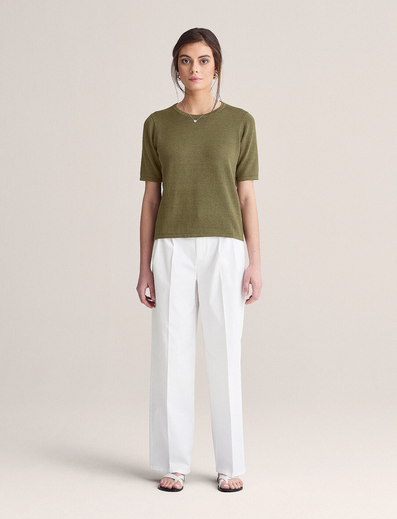 Olga Linen Top - 755