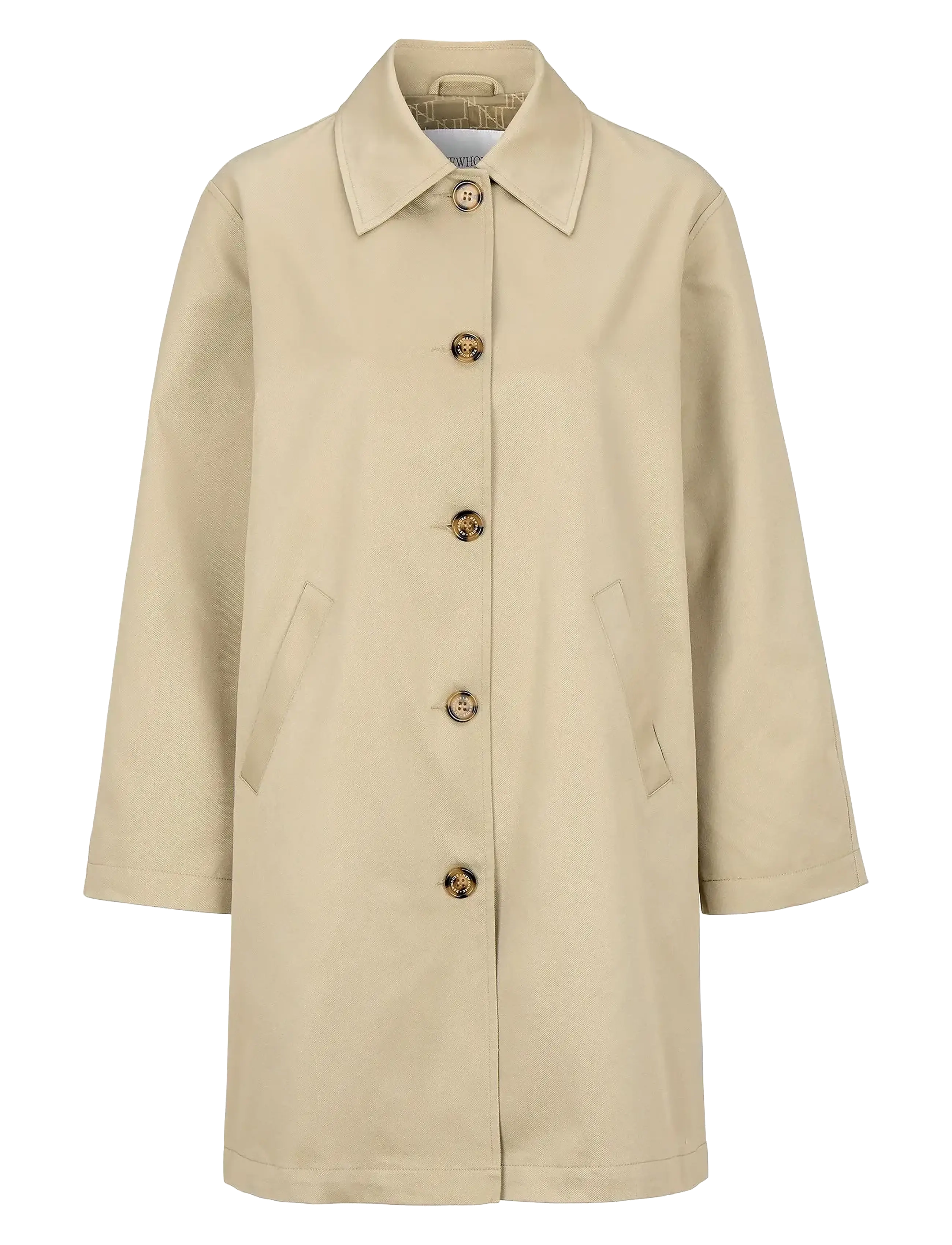 Newhouse Verona Car Coat, Kvinder, Car Coat, Beige, Str: 38