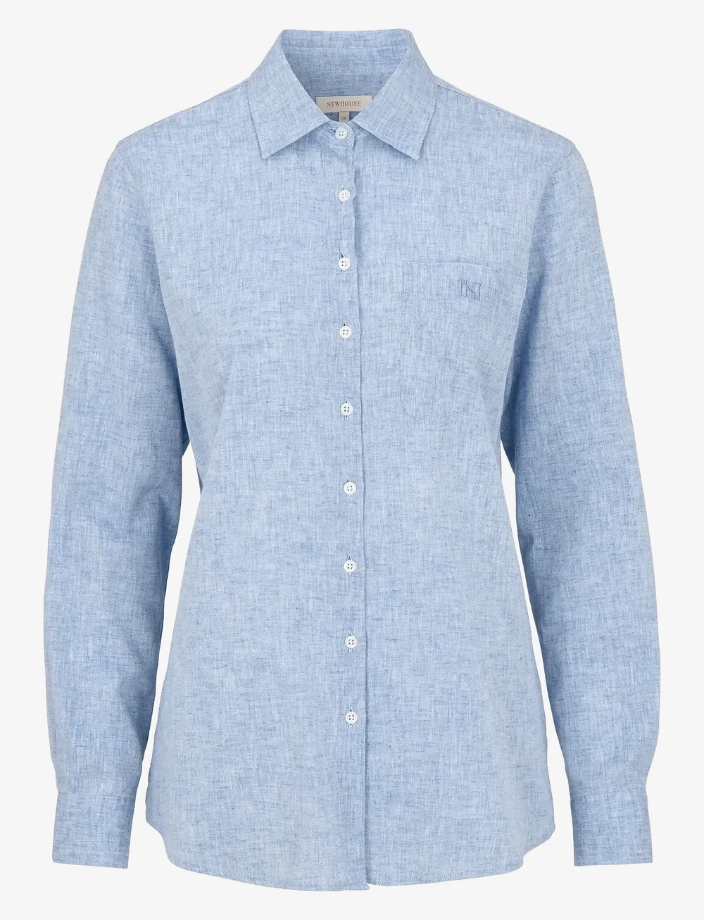 Newhouse - Elsa Pocket Shirt - leinenhemden - 631 - 1