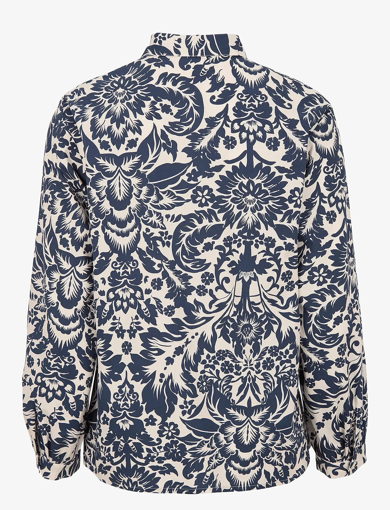 Newhouse - Karla Medallion Shirtblouse - langærmede skjorter - 699 - 2