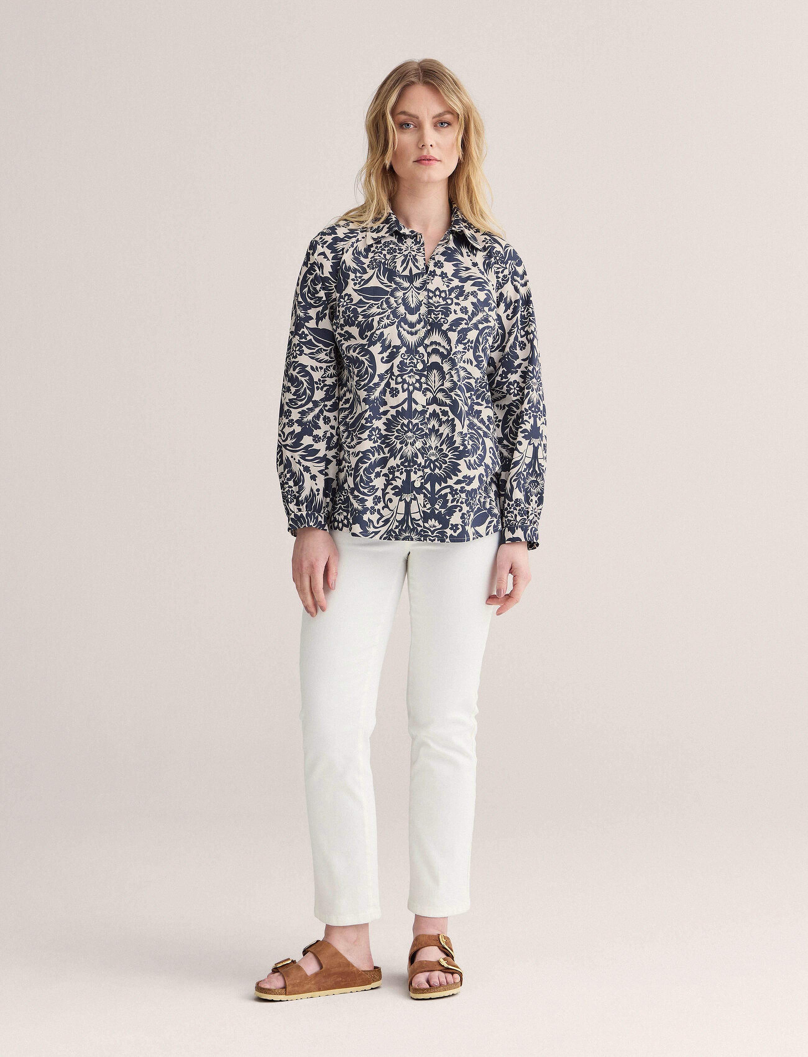 Newhouse Karla Medallion Shirtblouse - Hemden - 699 / multi