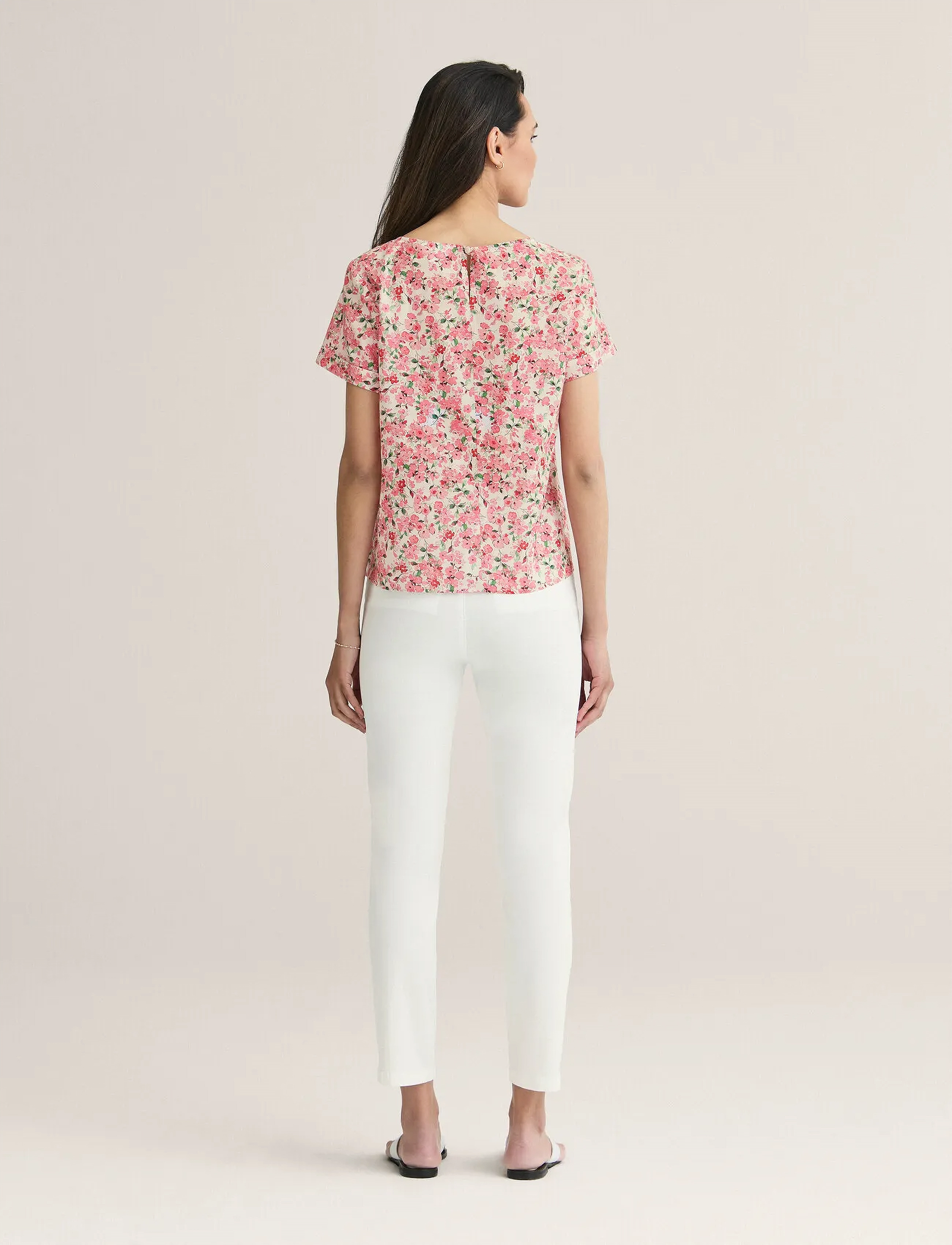 Newhouse - Kate Cherryblossom Top - t-shirts - 390 - 2