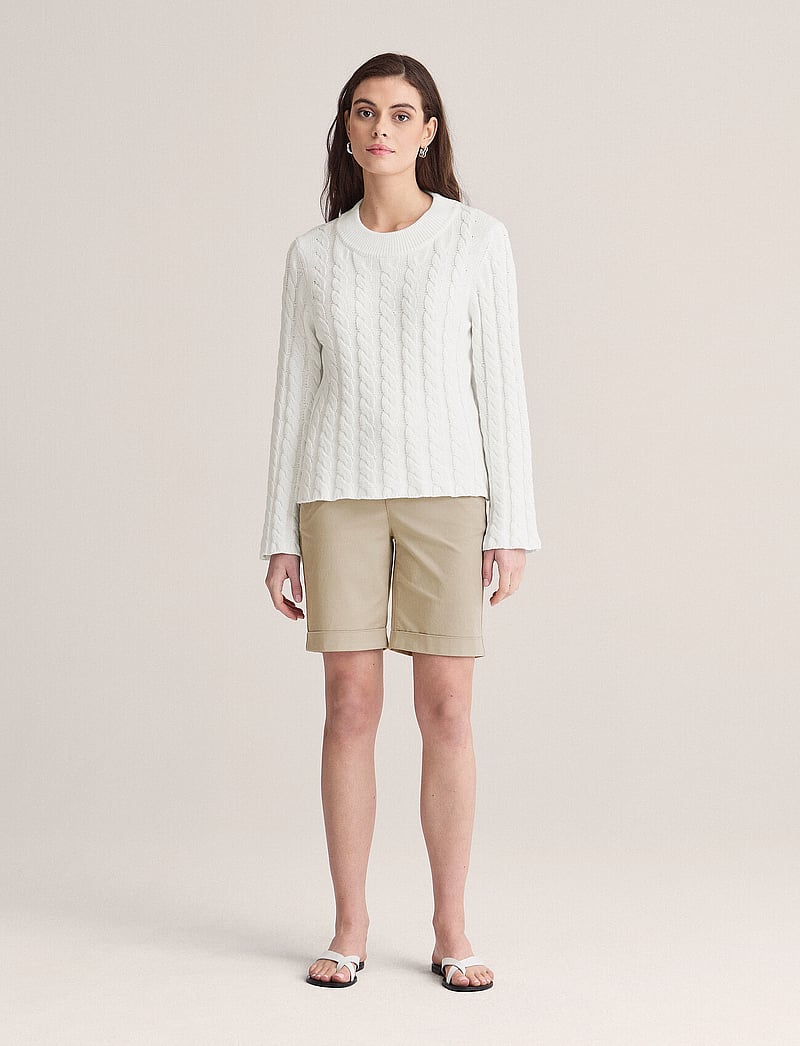 Newhouse - Mandy Cable Sweater - pullover - 100 - 0