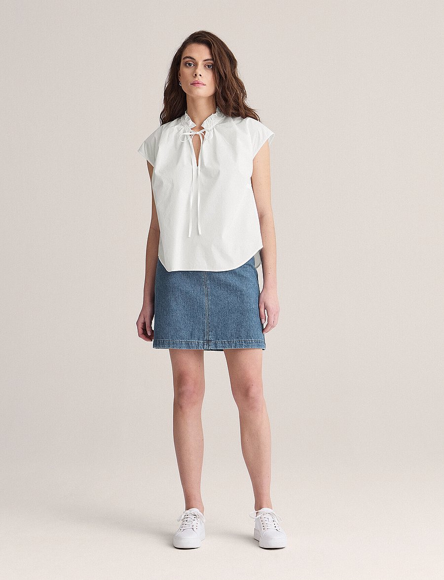 Newhouse - Ella Top - short-sleeved blouses - 100 - 0