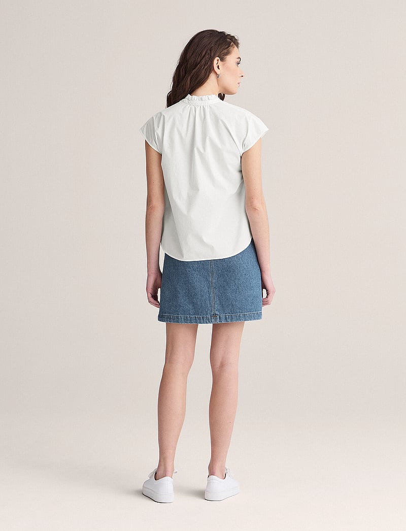 Newhouse - Ella Top - lühikeste varrukatega pluusid - 100 - 2