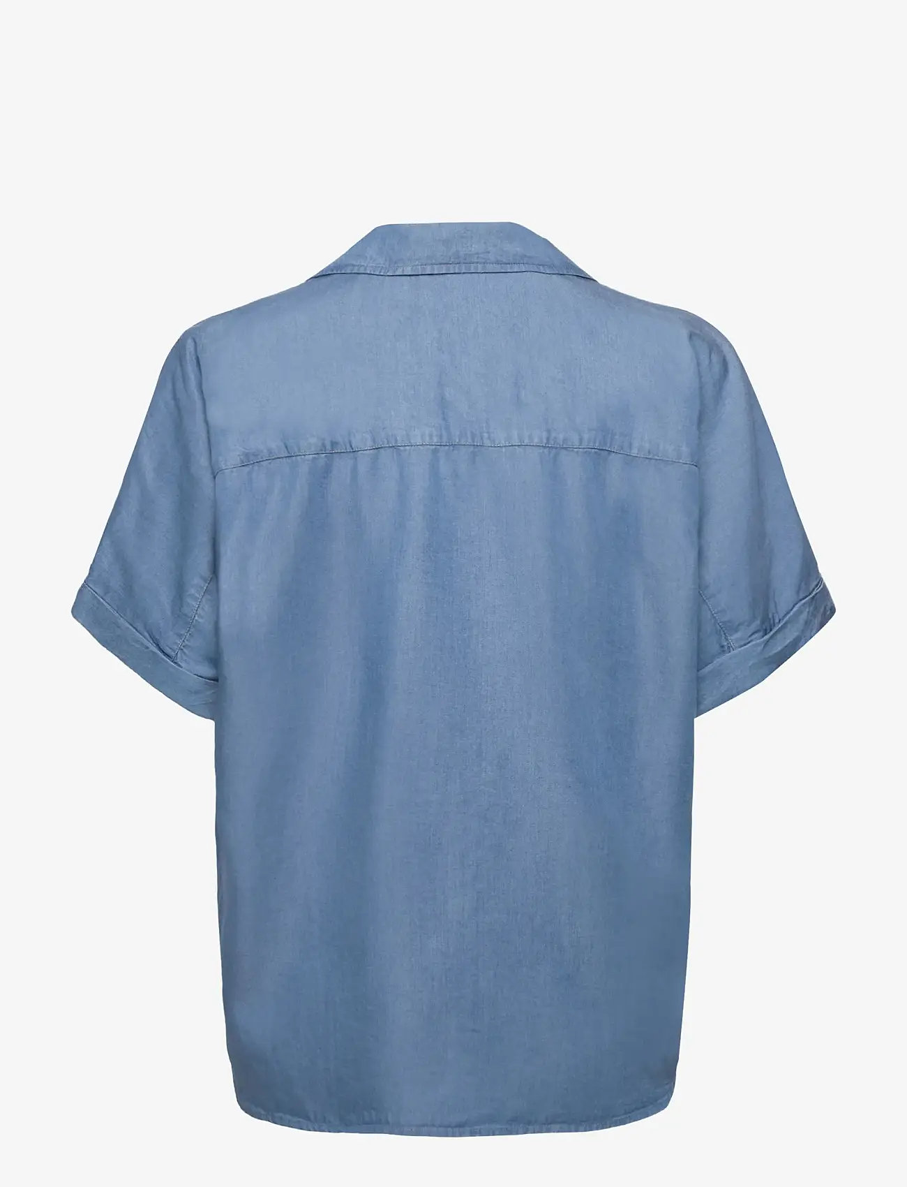 Newhouse - Mary Tencel Top - kortärmade skjortor - 680 - 2