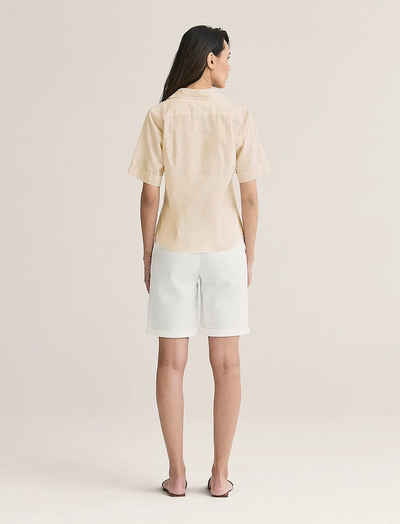 Newhouse - Corfu Linen Shirt - hørskjorter - 113 - 2