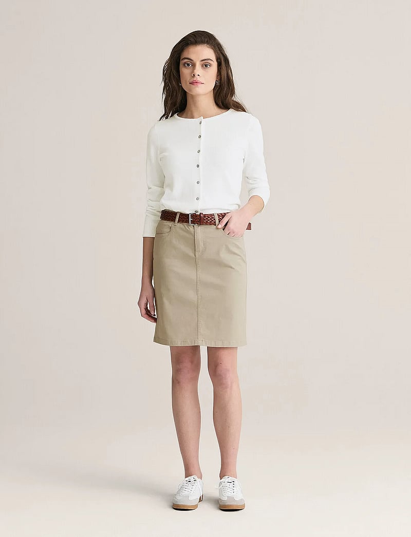 Newhouse - Ally Chino Skirt - jeanskjolar - 199 - 0