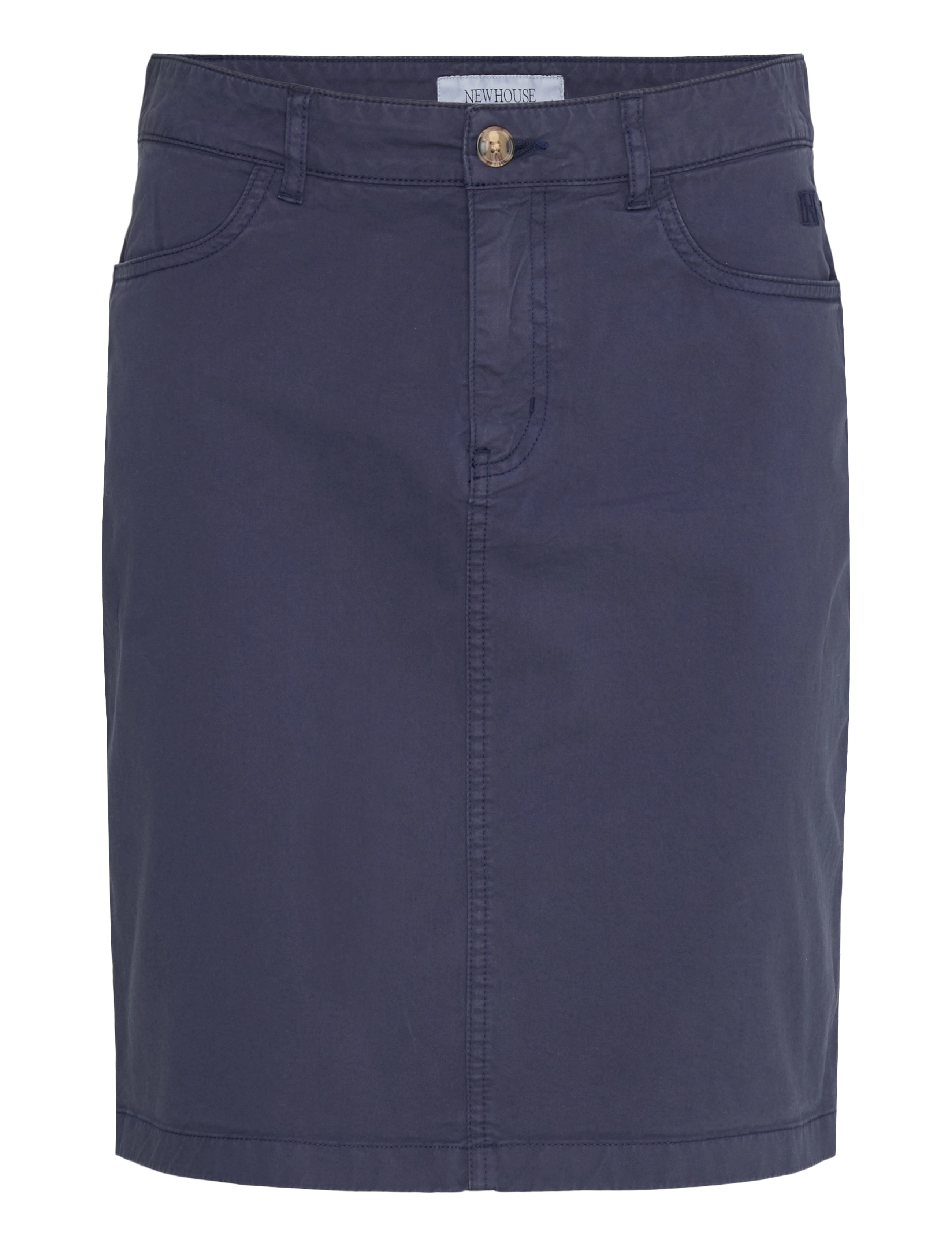Newhouse Ally Chino Skirt - Tøj - 699 / navy