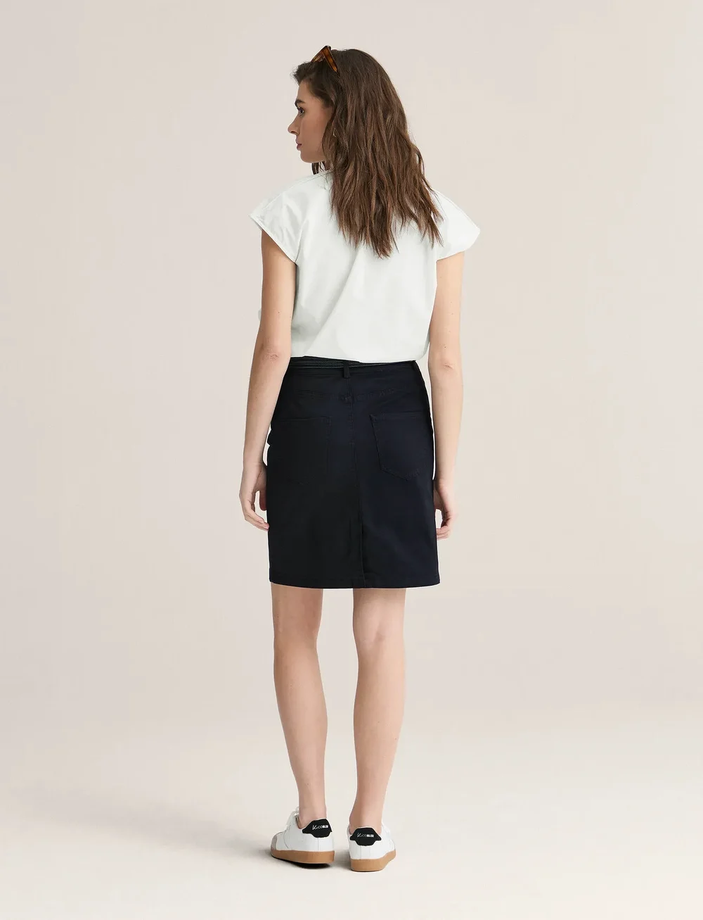 Newhouse - Ally Chino Skirt - jeansröcke - 699 - 3