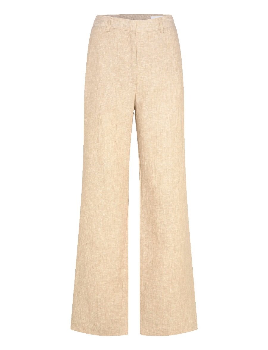 Newhouse - Amanda Linen Trousers - leinenhosen - natural linen - 1