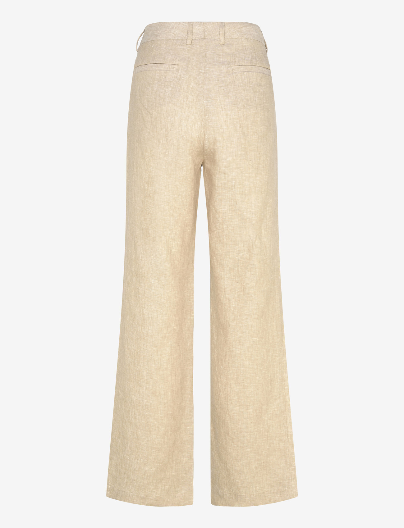 Newhouse - Amanda Linen Trousers - pellavahousut - natural linen - 2