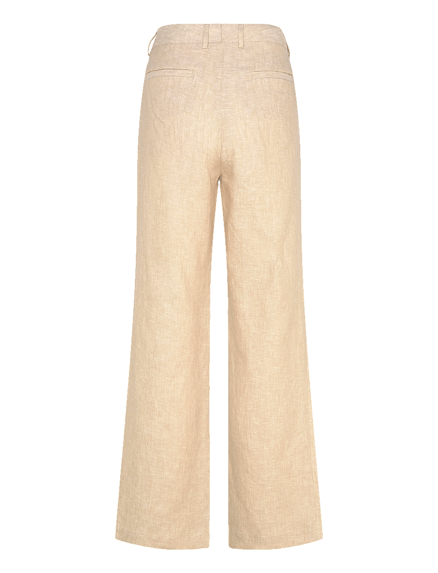 Newhouse - Amanda Linen Trousers - leinenhosen - natural linen - 2