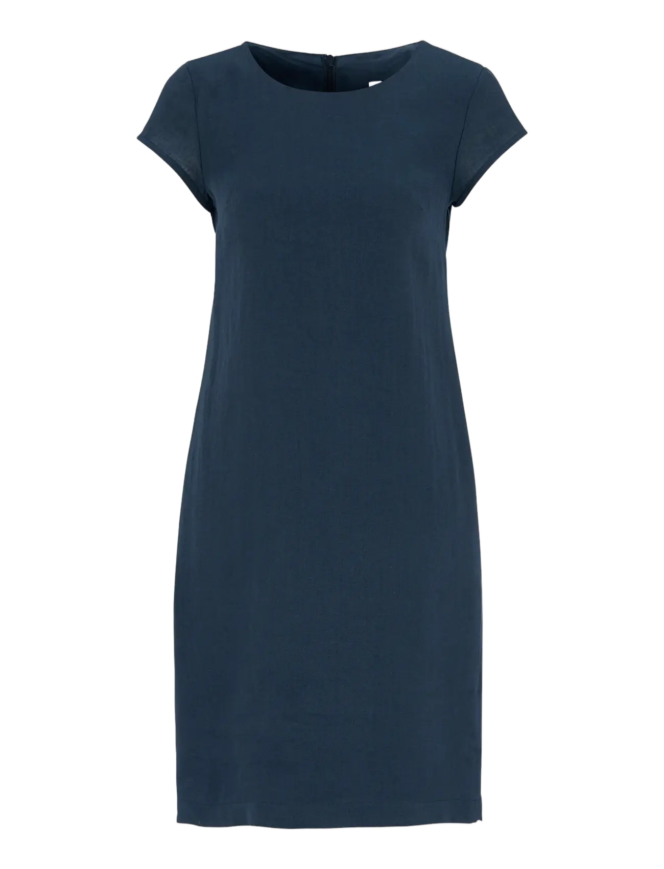 NEWHOUSE Klara Linen Kleid Navy - 34 - Damen
