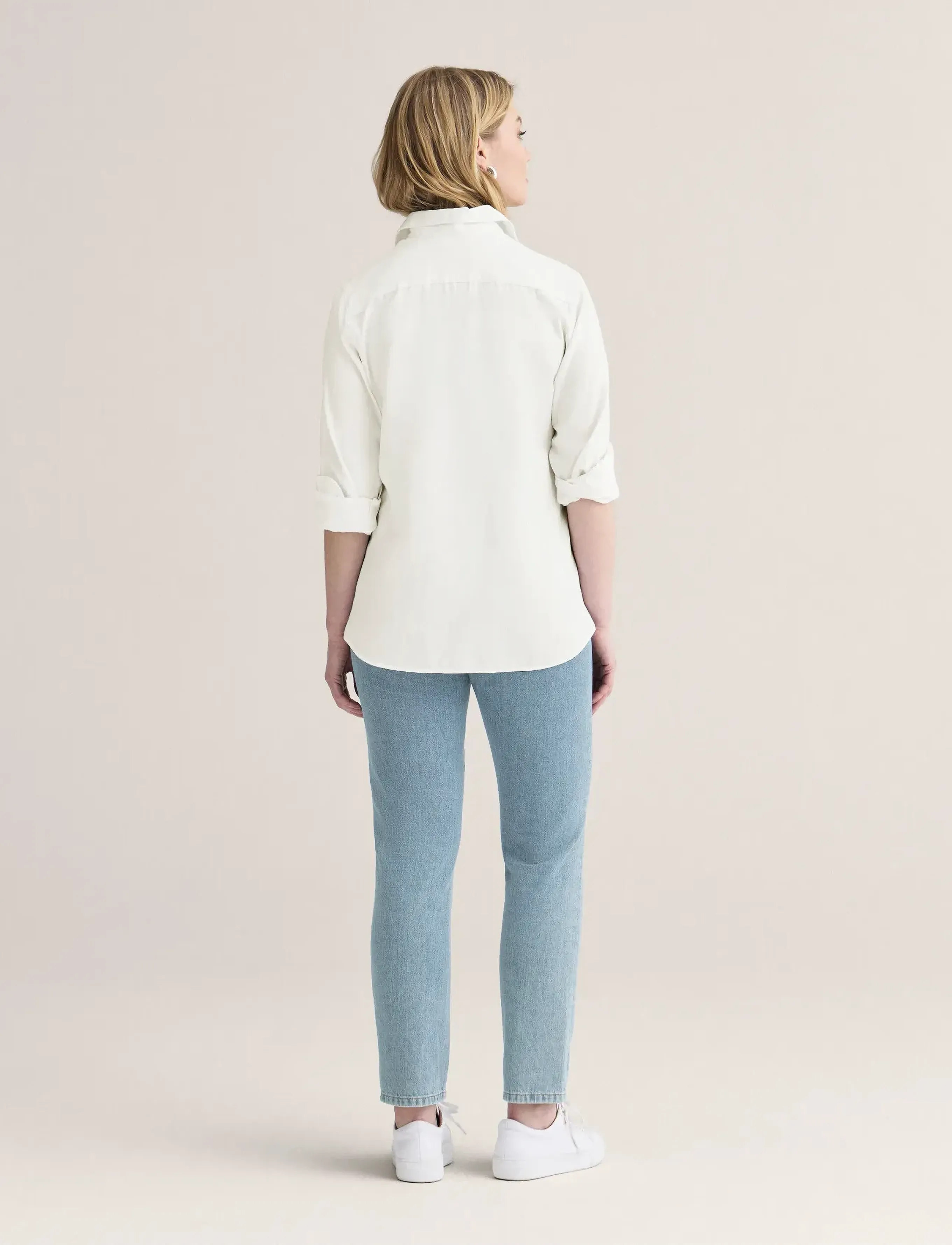 Newhouse - Elsa Oxford Shirt - white - 3