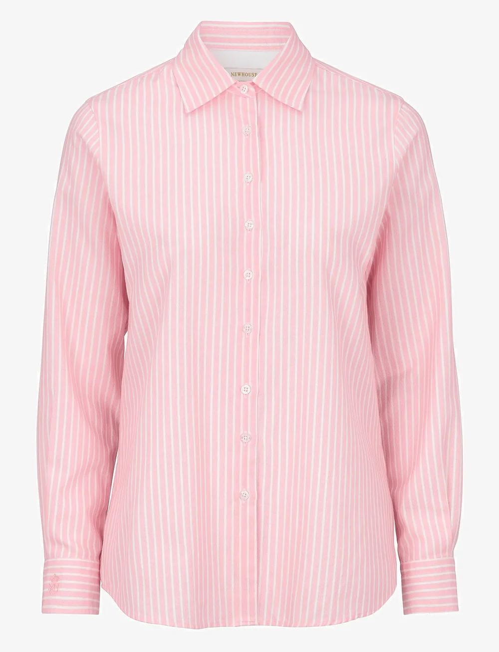 Newhouse - Elsa Striped Oxford Shirt - langærmede skjorter - 300 - 1