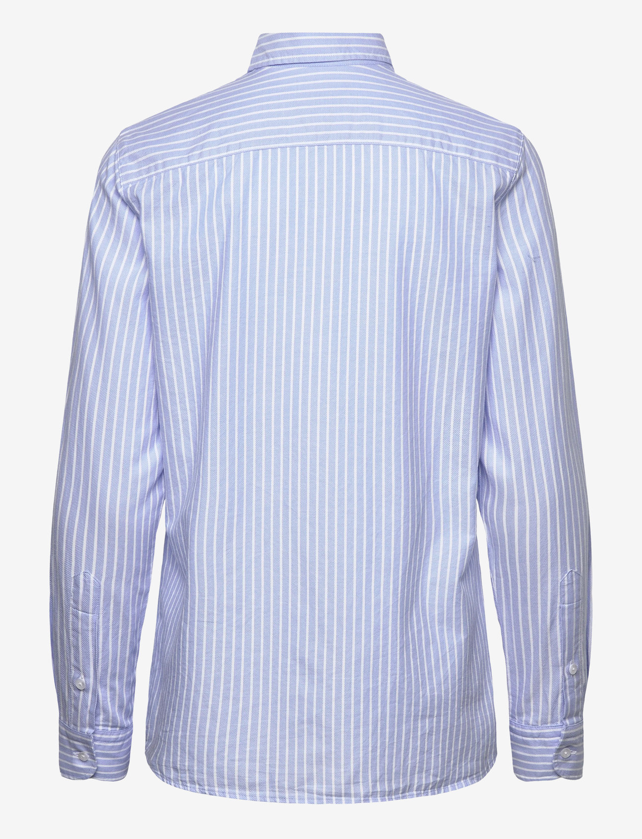 Newhouse - Elsa Striped Oxford Shirt - langärmlige hemden - light blue - 1