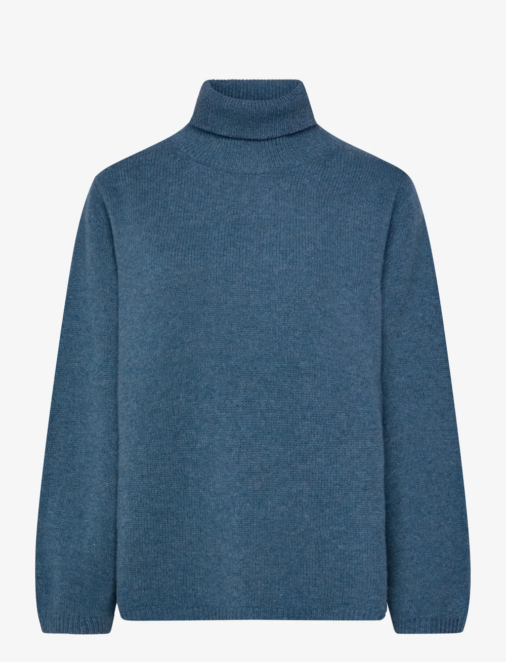 Newhouse - Alva Merino turtleneck - rollkragenpullover - denim blue - 1