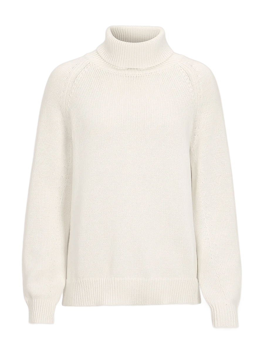 Newhouse - Iris Knitted Turtleneck - rollkragenpullover - offwhite - 1