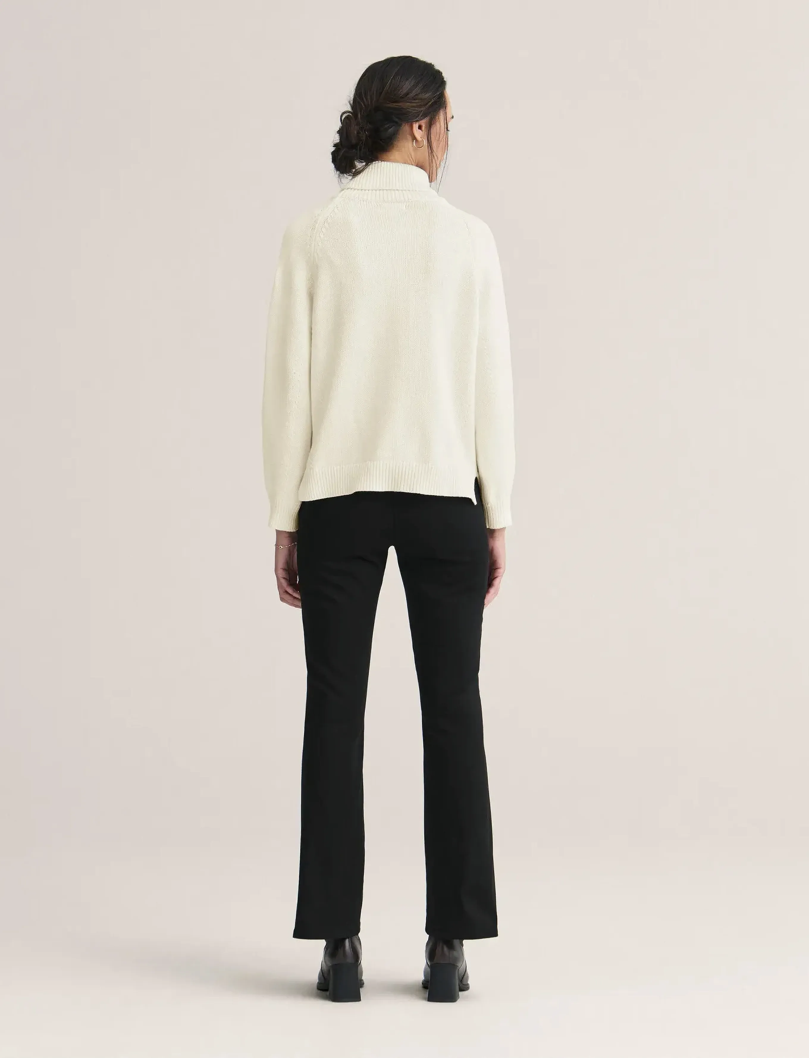 Newhouse - Iris Knitted Turtleneck - offwhite - 4