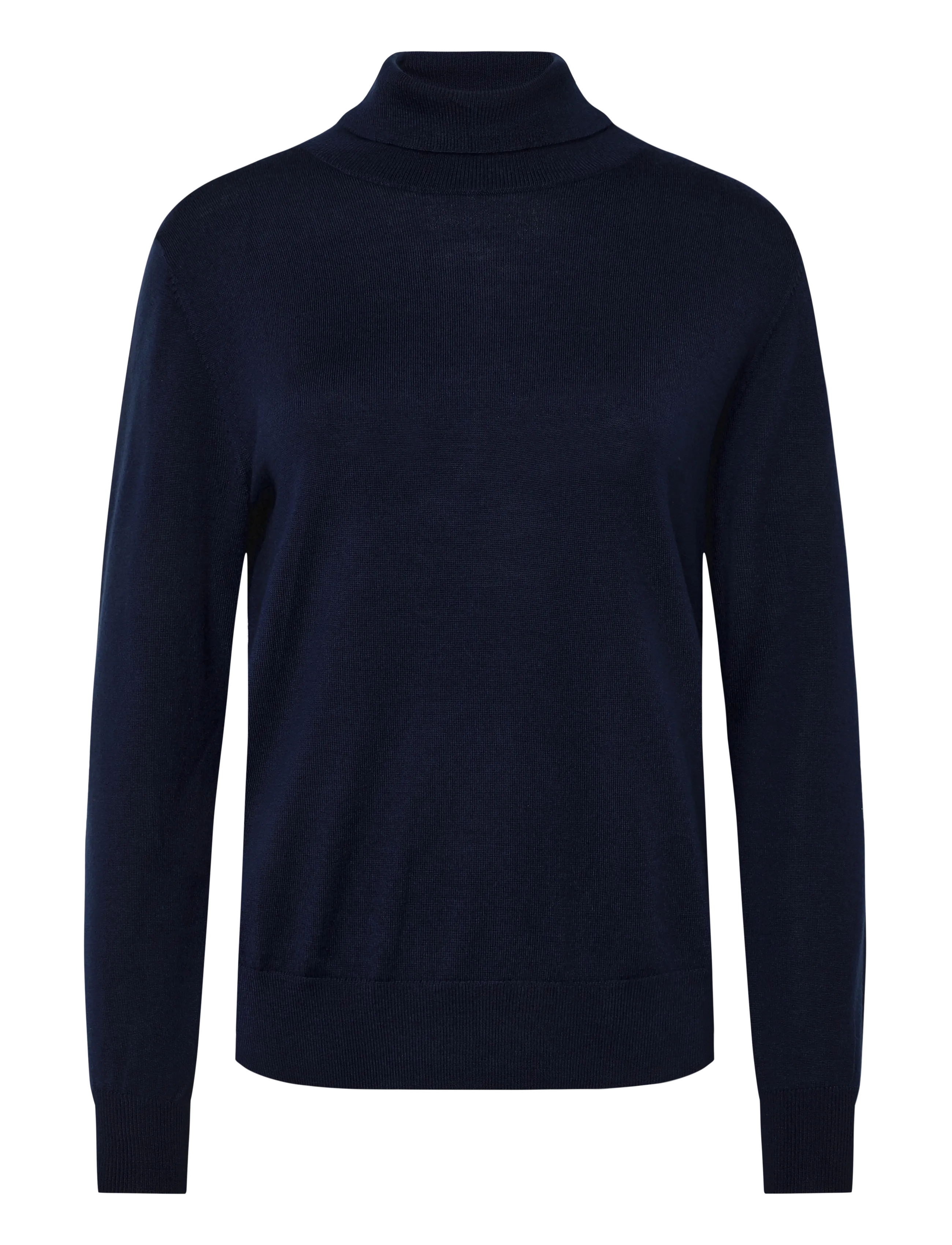 Newhouse Siri Merino Turtleneck - Transitional Layering - NAVY / navy