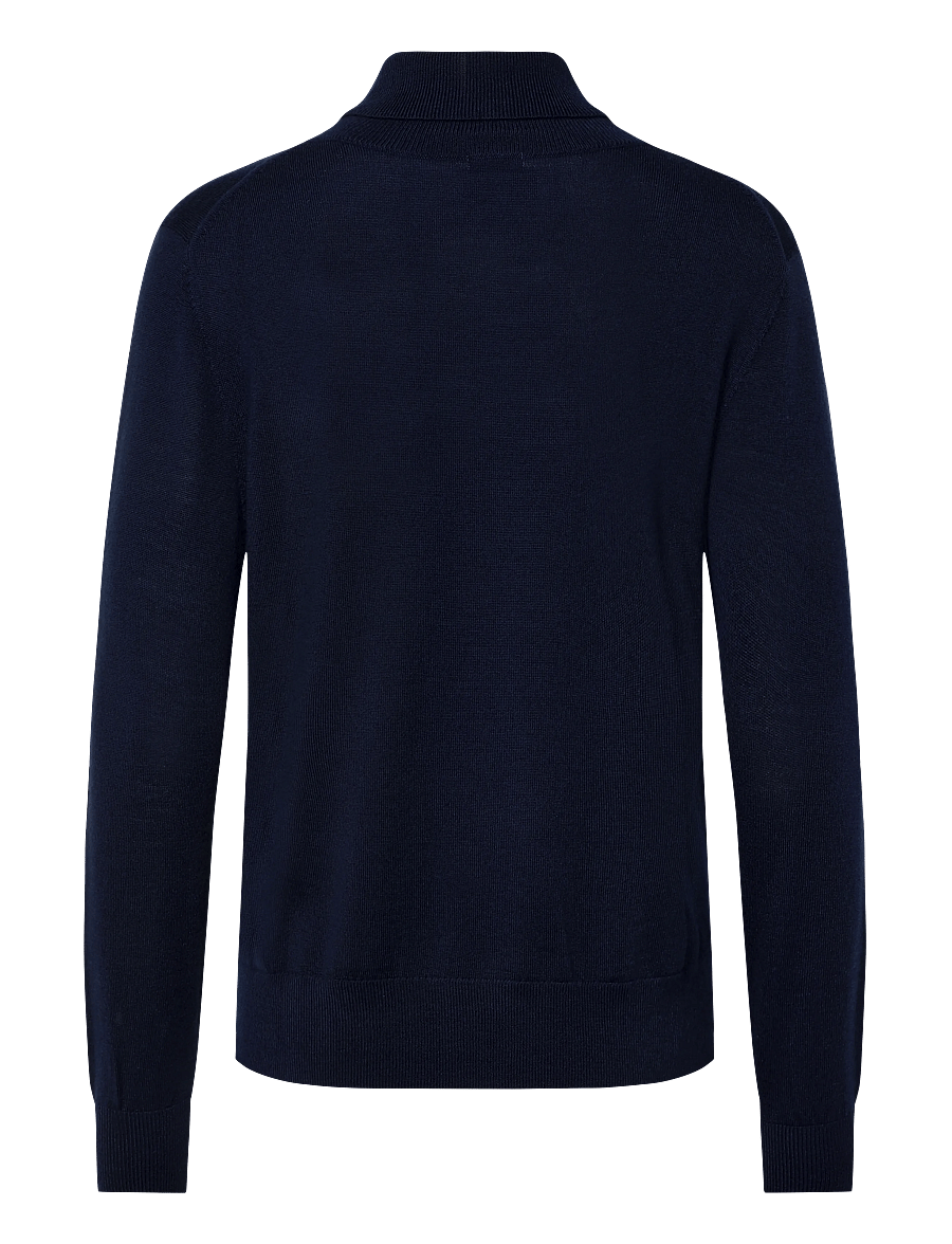 Newhouse - Siri Merino Turtleneck - polotröjor - navy - 2