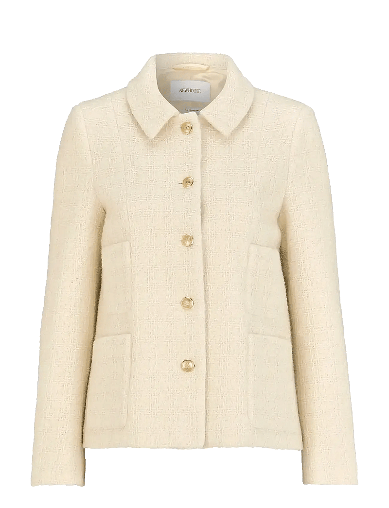 Newhouse - Isa Jacket - bouclés stiilis jakid - ivory - 1