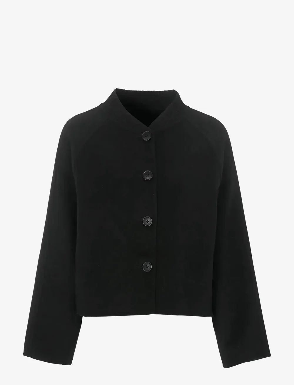 Newhouse - Disa Doubleface Jacket - uldjakker - black - 1